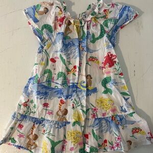 Mini Boden Mermaid Cotton dress, size 2-3